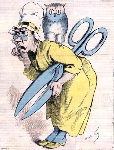 Madame Anastasie - La censure Les ciseaux de Madame Anastasie