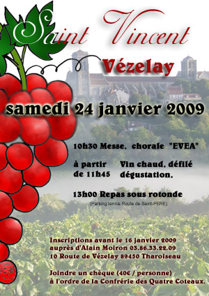 Saint-Vincent 2009 Vézelay